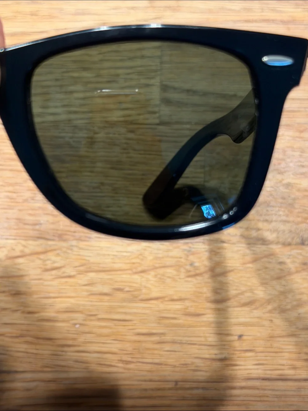 Ray-Ban Black Wayfarer Sunglasses with Black Case